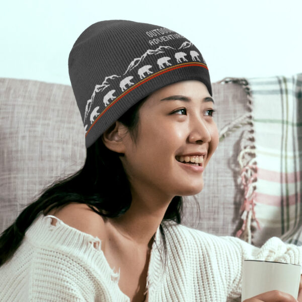 Juneau Custom Knitted Beanie – Image 3