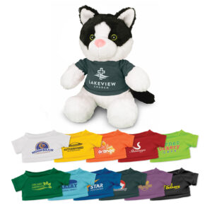 Peluches chat personnalisé