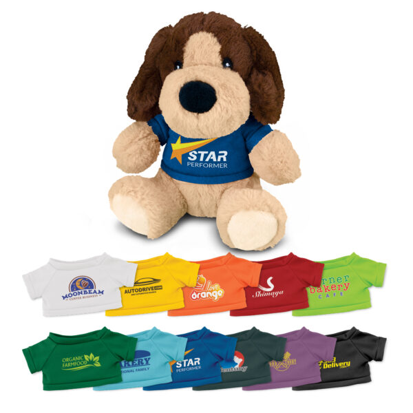 Peluche chien personnalisé