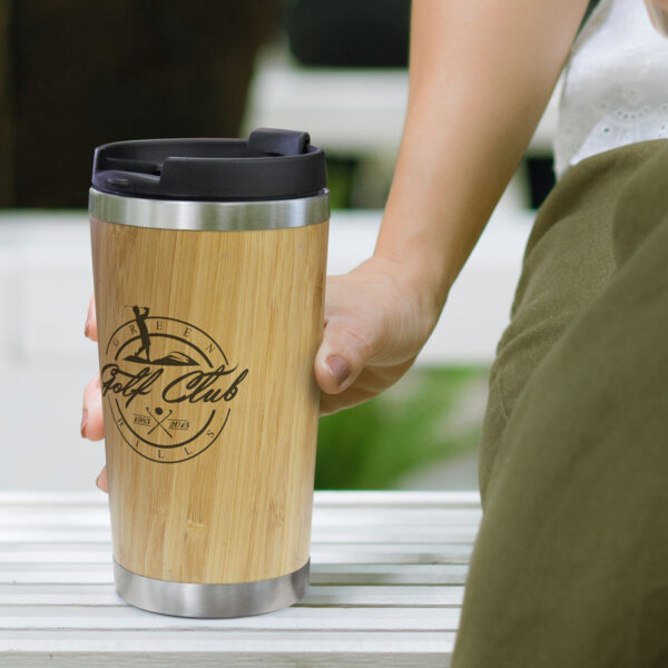 Mug à café bambou
